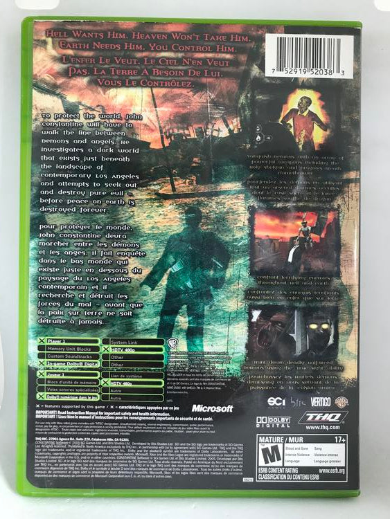 CONSTANTINE (COMPLETE IN BOX)