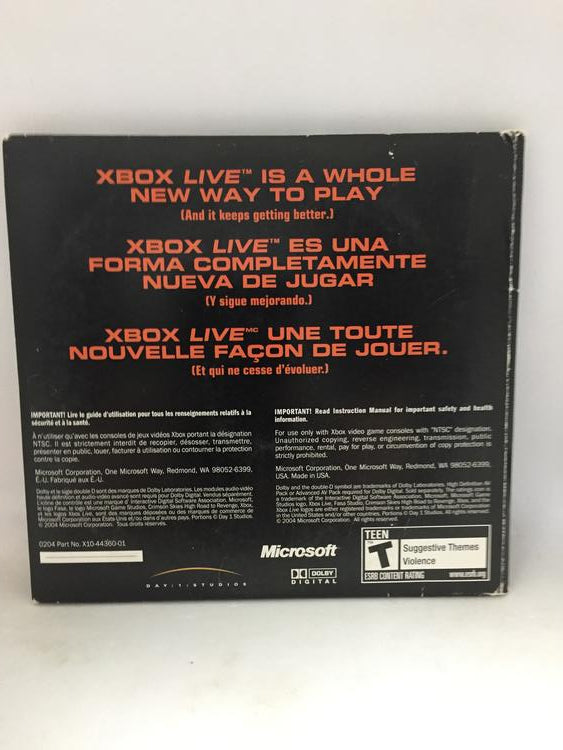 CRIMSON SKIES (SLEEVE ONLY) (usagé)