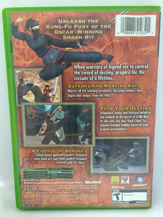 CROUCHING TIGER HIDDEN DRAGON (COMPLETE IN BOX)