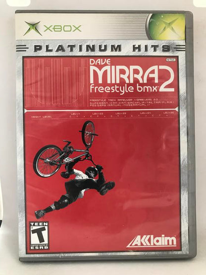 DAVE MIRRA FREESTYLE BMX 2 PLATINUM HITS (COMPLETE IN BOX)