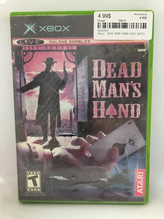 DEAD MANS HAND (WITH BOX)