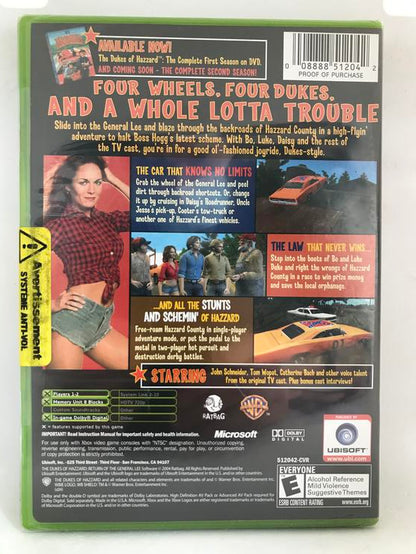 THE DUKES OF HAZZARD RETURN OF THE GENERAL LEE (BRAND NEW / SEALED)