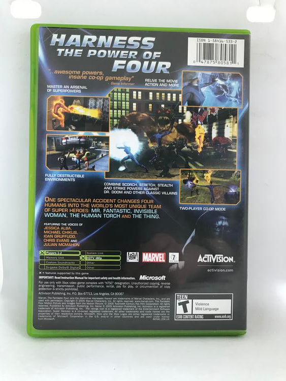 FANTASTIC 4 (COMPLETE IN BOX) (usagé)