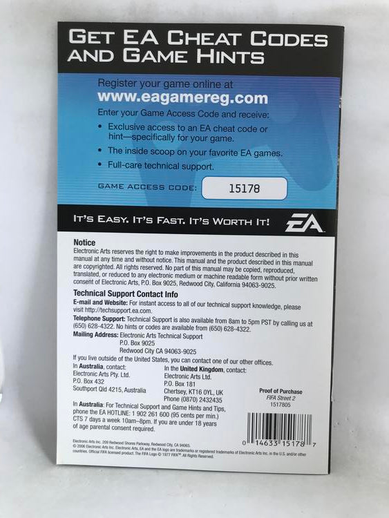 FIFA STREET 2 (COMPLETE IN BOX) (usagé)