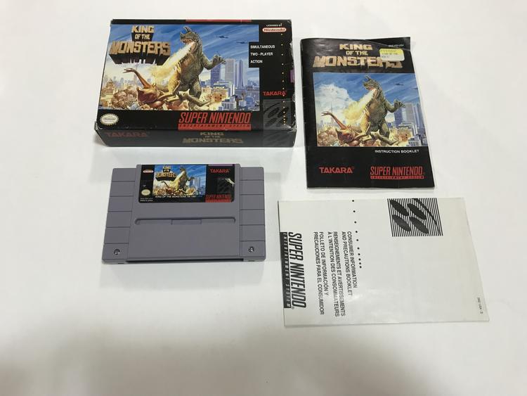 KING OF THE MONSTERS (COMPLETE IN BOX)