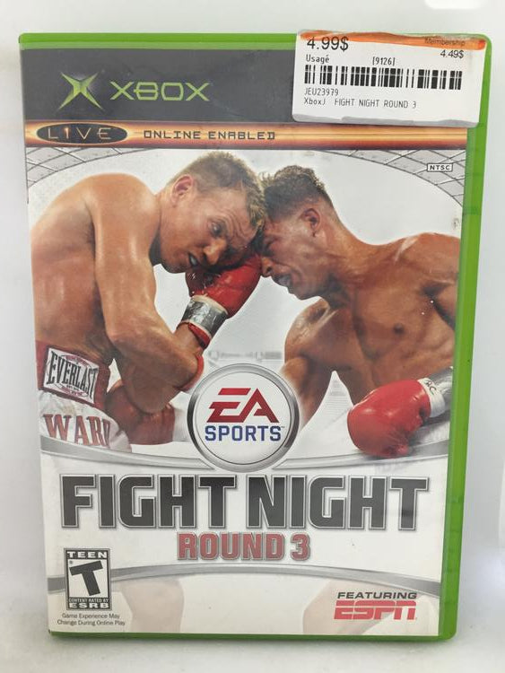 FIGHT NIGHT ROUND 3 (WITH BOX) (usagé)