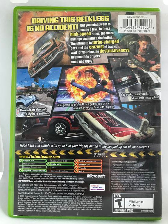 FLATOUT 2 (WITH BOX) (usagé)