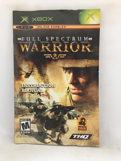 FULL SPECTRUM WARRIOR (COMPLETE IN BOX) (usagé)