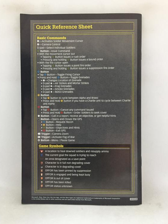 FULL SPECTRUM WARRIOR (COMPLETE IN BOX) (usagé)