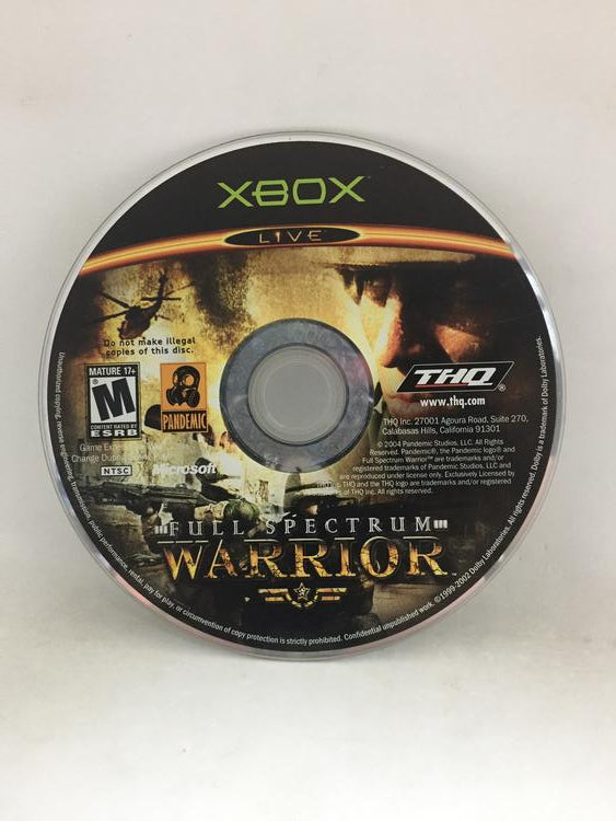 FULL SPECTRUM WARRIOR (COMPLETE IN BOX) (usagé)