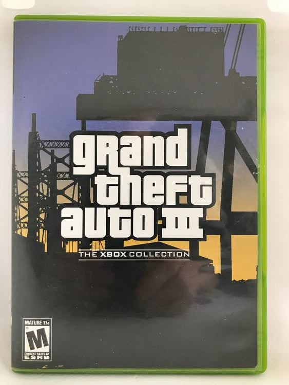 GRAND THEFT AUTO III THE XBOX COLLECTION (COMPLETE IN BOX) (usagé)