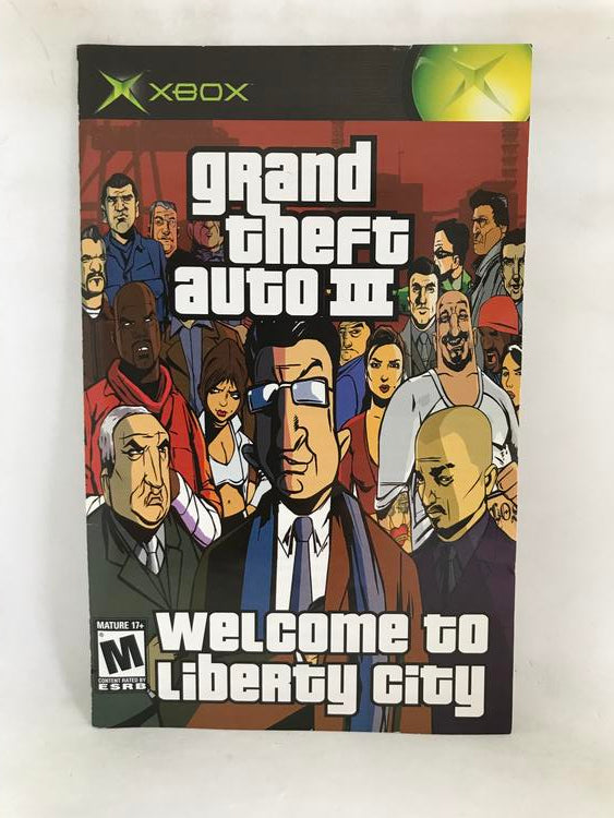 GRAND THEFT AUTO III THE XBOX COLLECTION (COMPLETE IN BOX) (usagé)