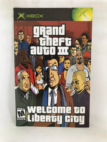 GRAND THEFT AUTO III THE XBOX COLLECTION (COMPLETE IN BOX) (usagé)
