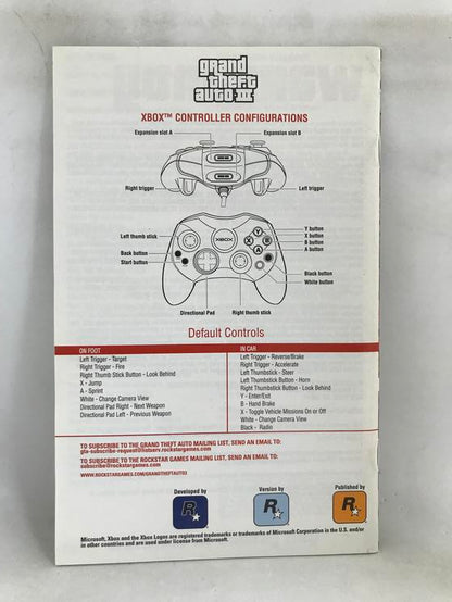 GRAND THEFT AUTO III THE XBOX COLLECTION (COMPLETE IN BOX)