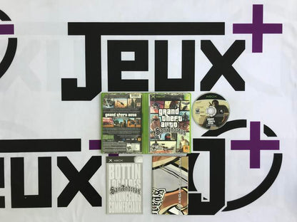 GRAND THEFT AUTO SAN ANDREAS (COMPLETE IN BOX) (usagé)