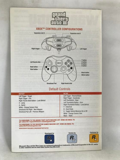 GRAND THEFT AUTO TRILOGY (WITH BOX) (usagé)