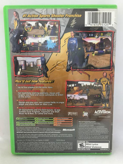 GREG HASTINGS TOURNAMENT PAINTBALL MAXED (WITH BOX) (usagé)