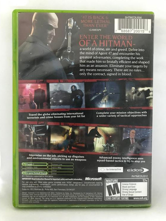 HITMAN CONTRACTS (COMPLETE IN BOX)