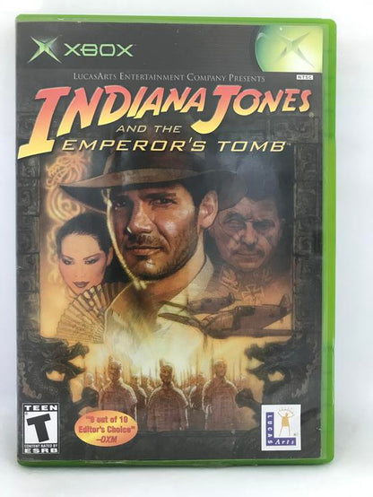INDIANA JONES AND THE EMPEROR'S TOMB (COMPLETE IN BOX)
