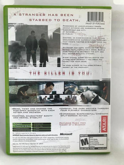INDIGO PROPHECY (COMPLETE IN BOX)