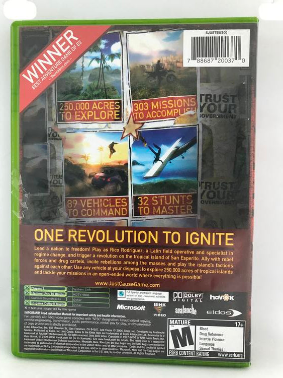 JUST CAUSE (WITH BOX)