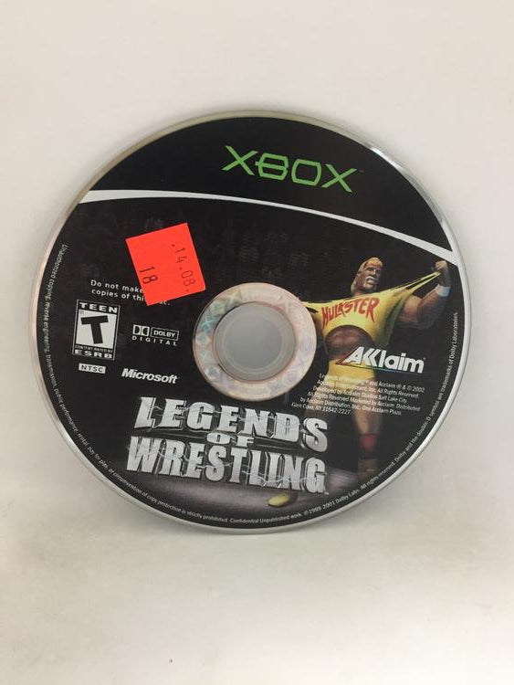 LEGENDS OF WRESTLING (COMPLETE IN BOX)