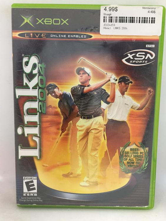 LINKS 2004 (COMPLETE IN BOX)