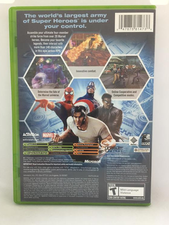 MARVEL ULTIMATE ALLIANCE (WITH BOX)