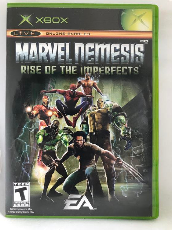 MARVEL NEMESIS RISE OF THE IMPERFECTS (COMPLETE IN BOX)