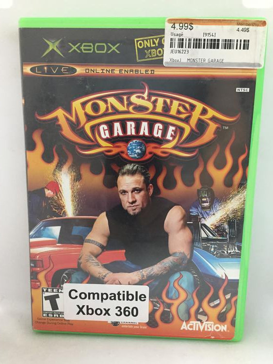 MONSTER GARAGE (COMPLETE IN BOX)