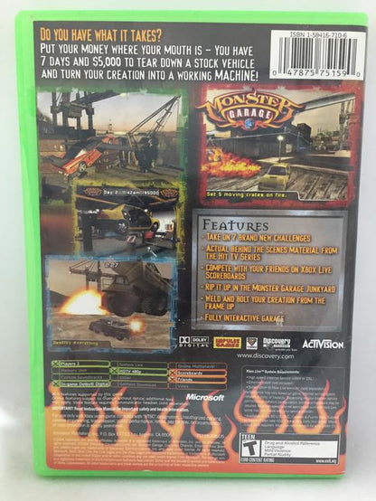 MONSTER GARAGE (COMPLETE IN BOX)