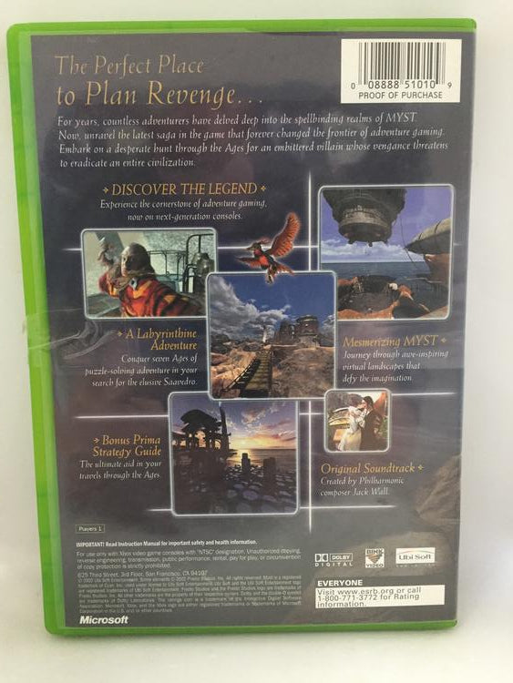 MYST III EXILE (COMPLETE IN BOX)