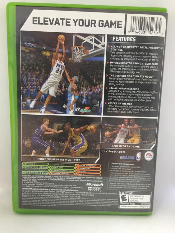 NBA LIVE 2007 (WITH BOX)