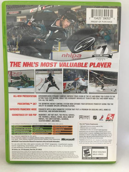 NHL 2K7 (COMPLETE IN BOX)
