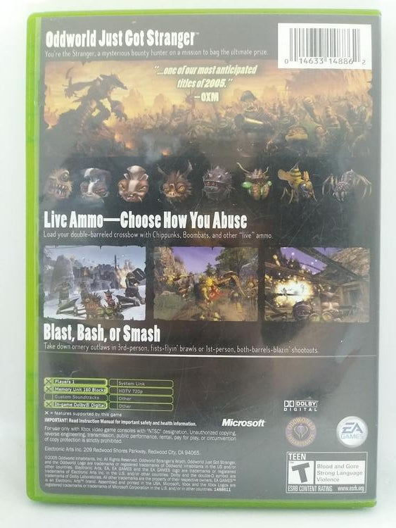 ODDWORLD STRANGER'S WRATH (WITH BOX)
