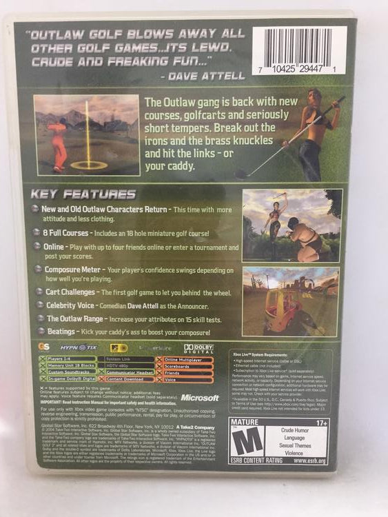 OUTLAW GOLF 2 (WITH GOLF)
