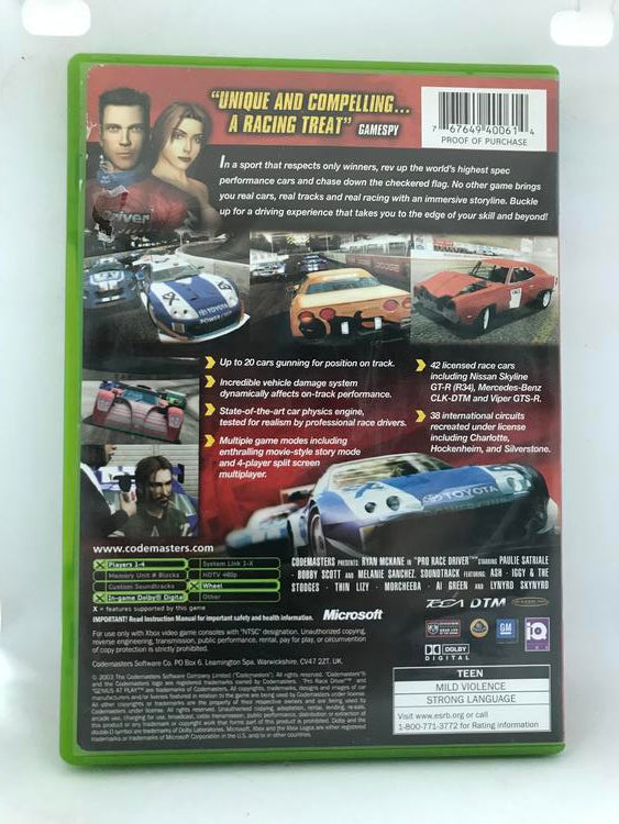 PRO RACE DRIVER (WITH BOX)