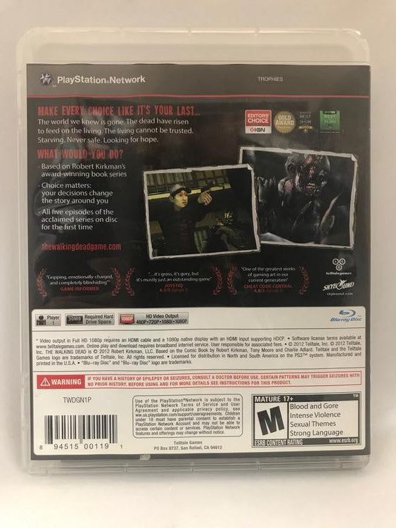 THE WALKING DEAD (COMPLETE IN BOX)