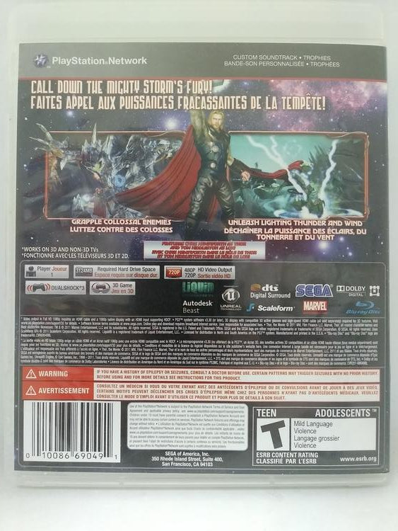 THOR GOD OF THUNDER (COMPLETE IN BOX) (usagé)
