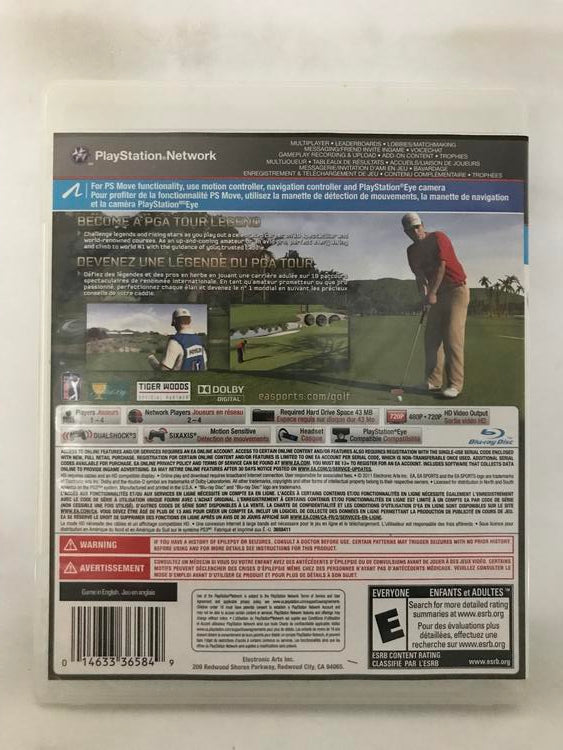 TIGER WOODS 12 THE MASTERS COLLECTOR'S EDITION (COMPLETE IN BOX)
