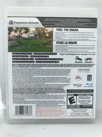 TIGER WOODS PGA TOUR 10 (WITH BOX) (usagé)