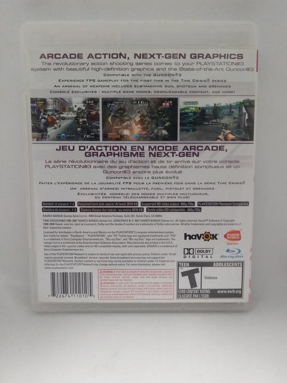 TIME CRISIS 4 (COMPLETE IN BOX) (usagé)