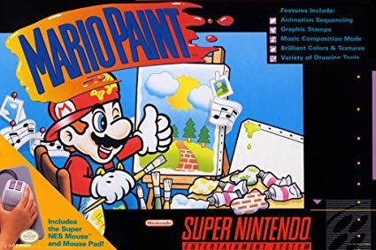 MARIO PAINT (WITH MOUSE)