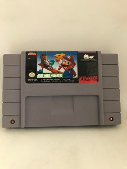 MARIO'S EARLY YEARS FUN WITH NUMBERS