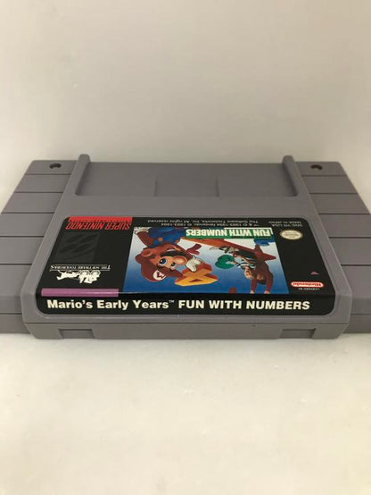 MARIO'S EARLY YEARS FUN WITH NUMBERS (usagé)