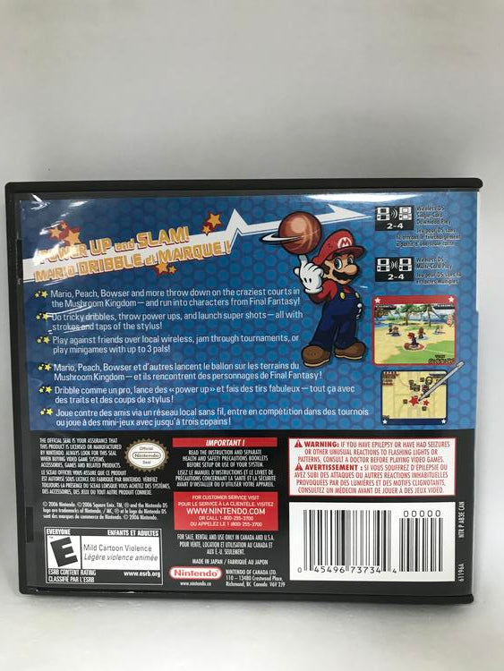 MARIO HOOPS 3 ON 3 (COMPLETE IN BOX)