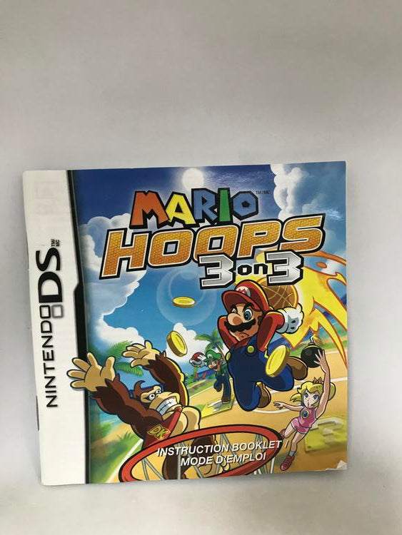 MARIO HOOPS 3 ON 3 (COMPLETE IN BOX)