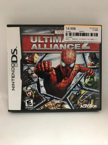 MARVEL ULTIMATE ALLIANCE 2 (COMPLETE IN BOX) (usagé)
