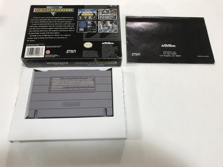 MECHWARRIOR (COMPLETE IN BOX)