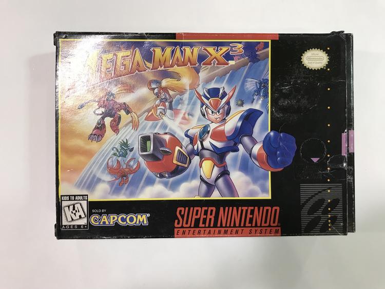 MEGA MAN X3 (COMPLETE IN BOX) (usagé)